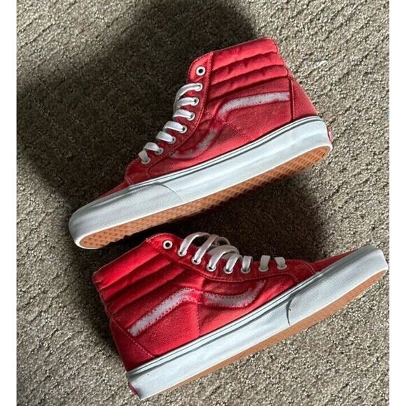 Vans Authentic Red Custom Dip - Picture 9 of 11